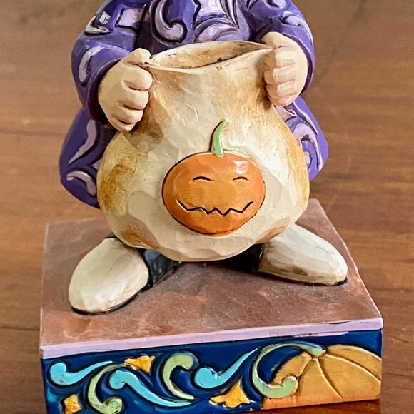 Jim Shore Peanuts Halloween Lucy Witch "TRICK OR TREAT" 2015 - 4045888- RARE. - Picture 7 of 9